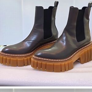 Stella McCartney Emilie Platform Chelsea Boots, Size 41/11